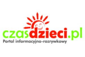 zielono- czerwone logo czas dzieci