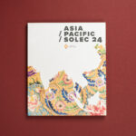 okładka katalogu "Asia/Pacific/solec 24" z orientalnym wzorem i białym tłem