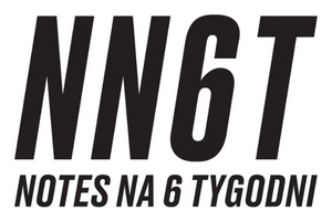 Grafika z logo - napis NN6T Notes Na Sześć Tygodni