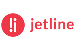 grafika z logiem i napisem jetline