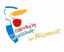 Logo zakochaj się w Warszawie w Wilanowie