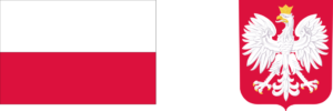 flaga i godło Rzeczypospolitej Polskiej