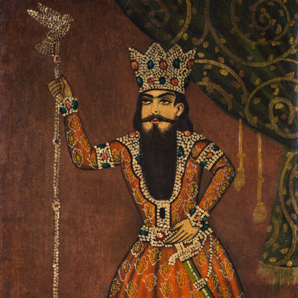 Obraz wpisu - portret władcy z dynastii Kadżarów