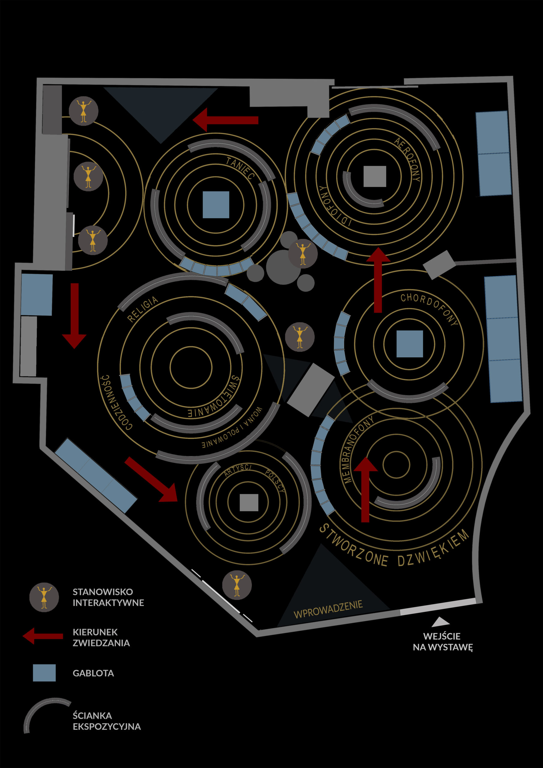 Mapa wystawy