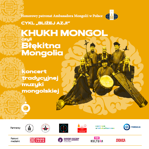 Obraz wydarzenia - KHUKH MONGOL czyli BŁĘKITNA MONGOLIA – koncert muzyki mongolskiej