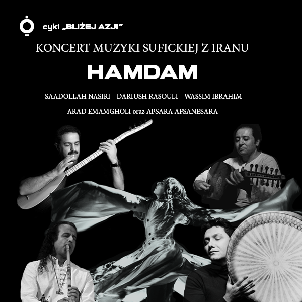 Obraz wydarzenia - Koncert muzyki sufickiej z Iranu – Hamdam